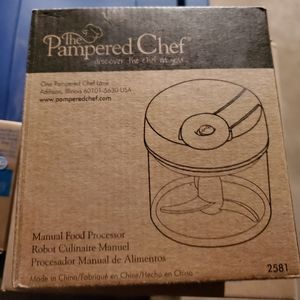Manual food processor